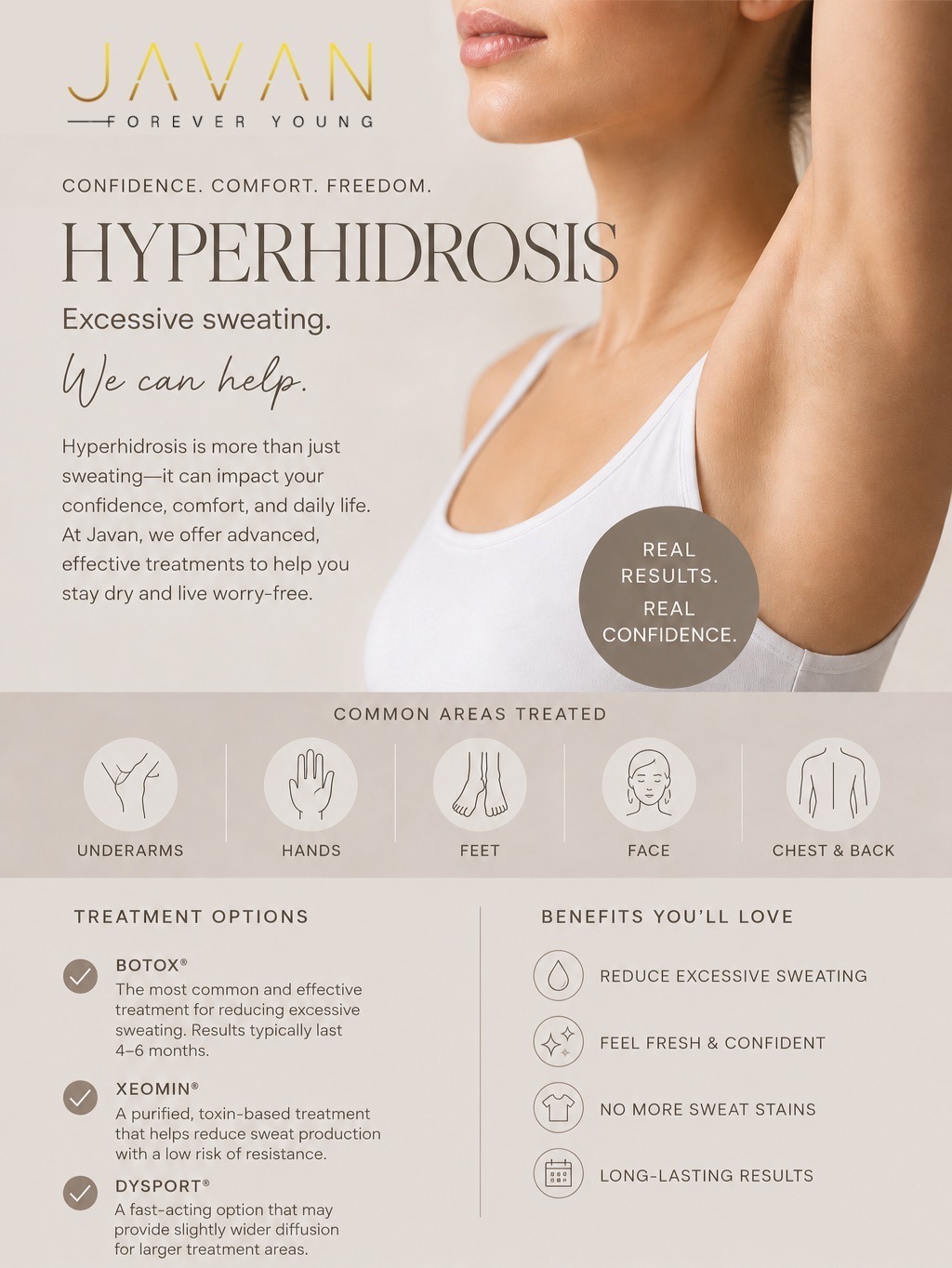 Botox For Hyperhidrosis at Javan Wellness